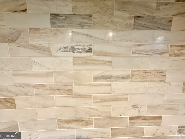 a close view of closet