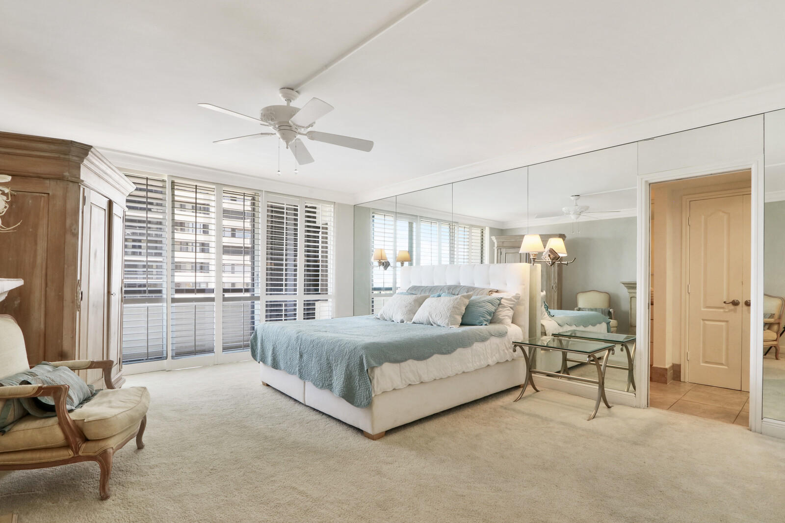 4100 North Ocean Drive, Unit 503 Singer Island, FL 33404 - Photo 24 of 51 a living room with a bed furniture and a window