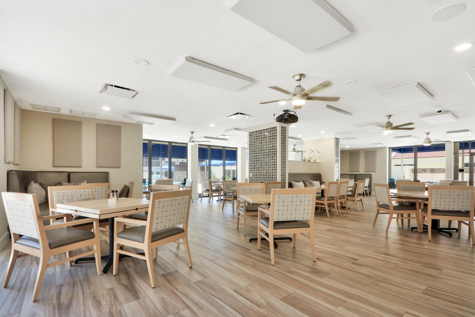 4100 North Ocean Drive, Unit 503 Singer Island, FL 33404 - Photo 42 of 51 a view of a dining room with furniture window and wooden floor