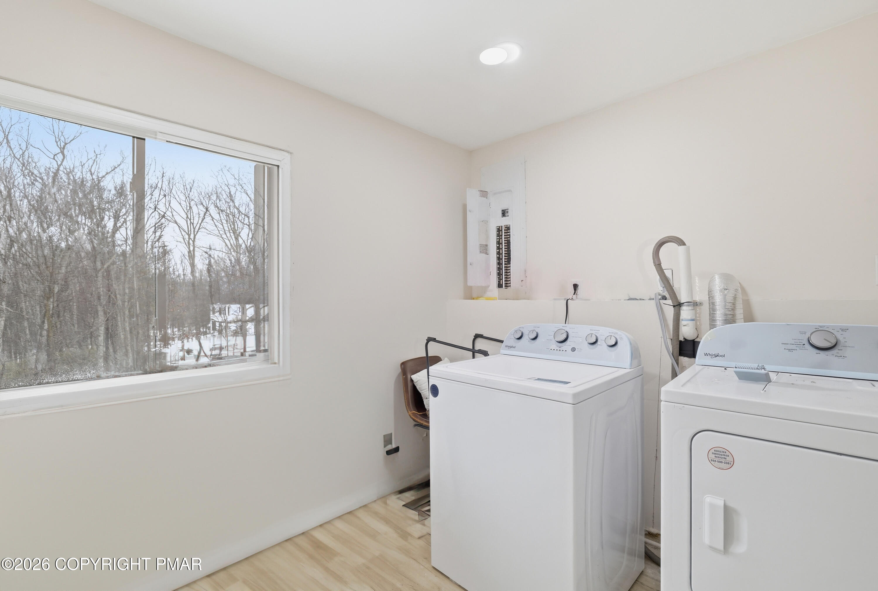 319 Ramble Bush Road Stroudsburg, PA 18360 - Photo 24 of 51 a utility room with dryer and washer