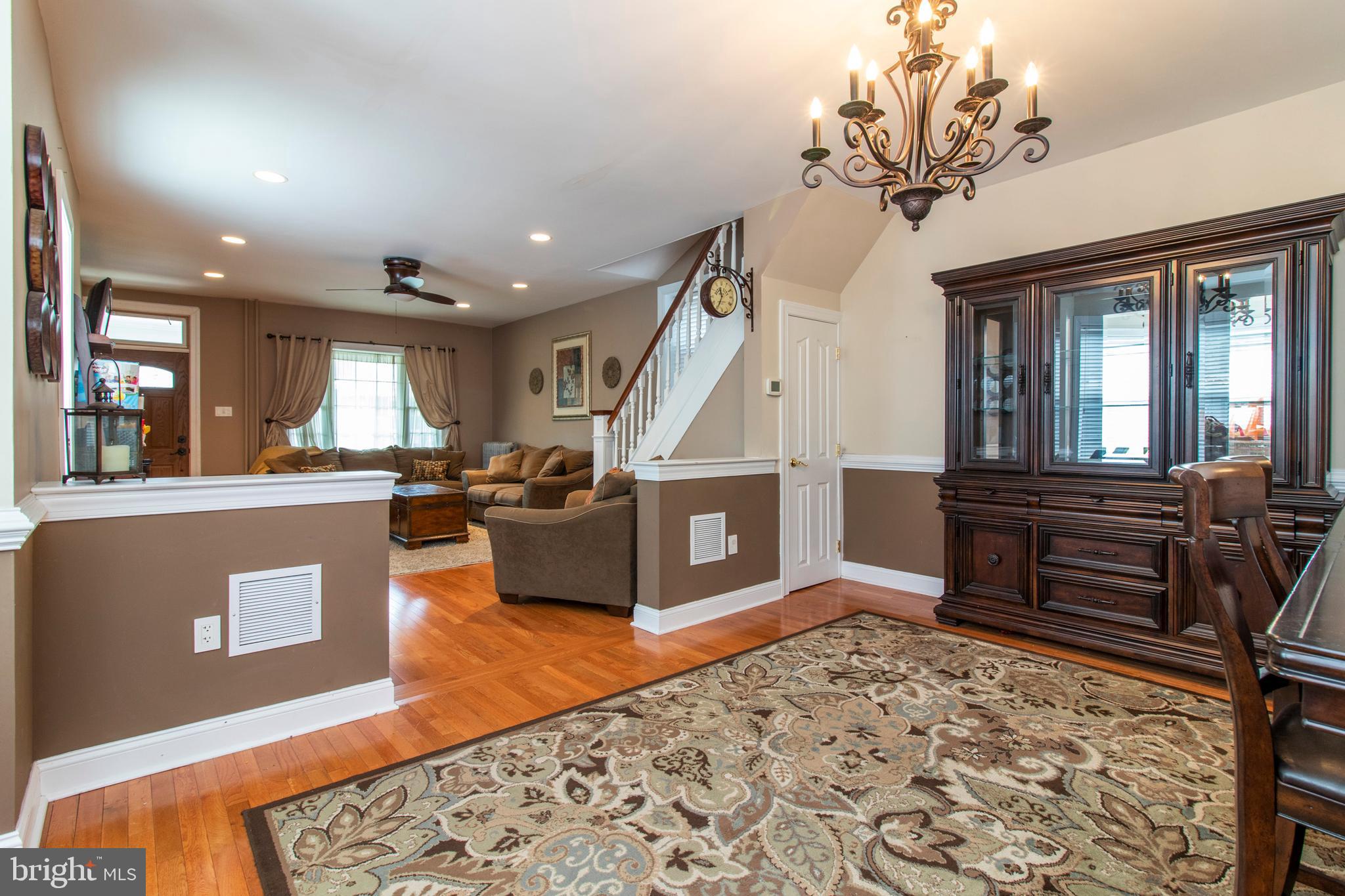 317-19 Rector Street Philadelphia, PA 19128 - Photo 8 of 38 Living Room & Dining Room