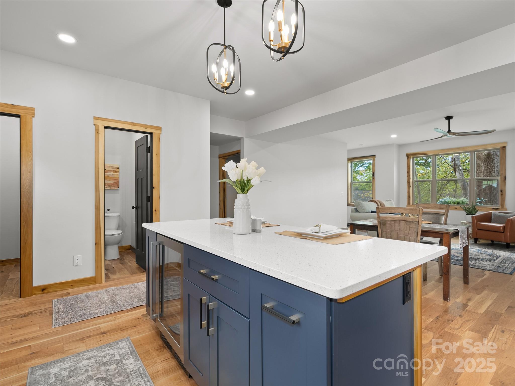 292 County Road Waynesville, NC 28785 - Photo 12 of 26 a view of a kitchen counter space and a sink