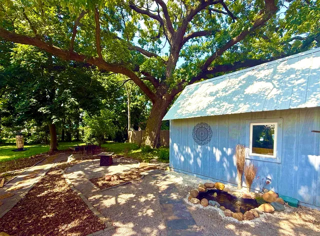 a view of outdoor space and yard