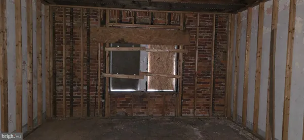 a close view of water heater room