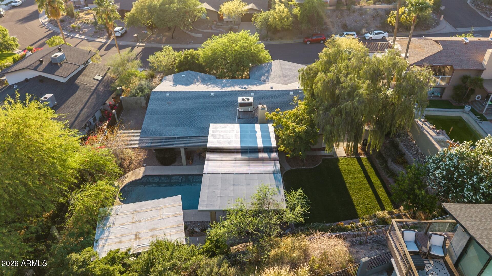7657 North 22nd Street Phoenix, AZ 85020 - Photo 62 of 76 an aerial view of a house
