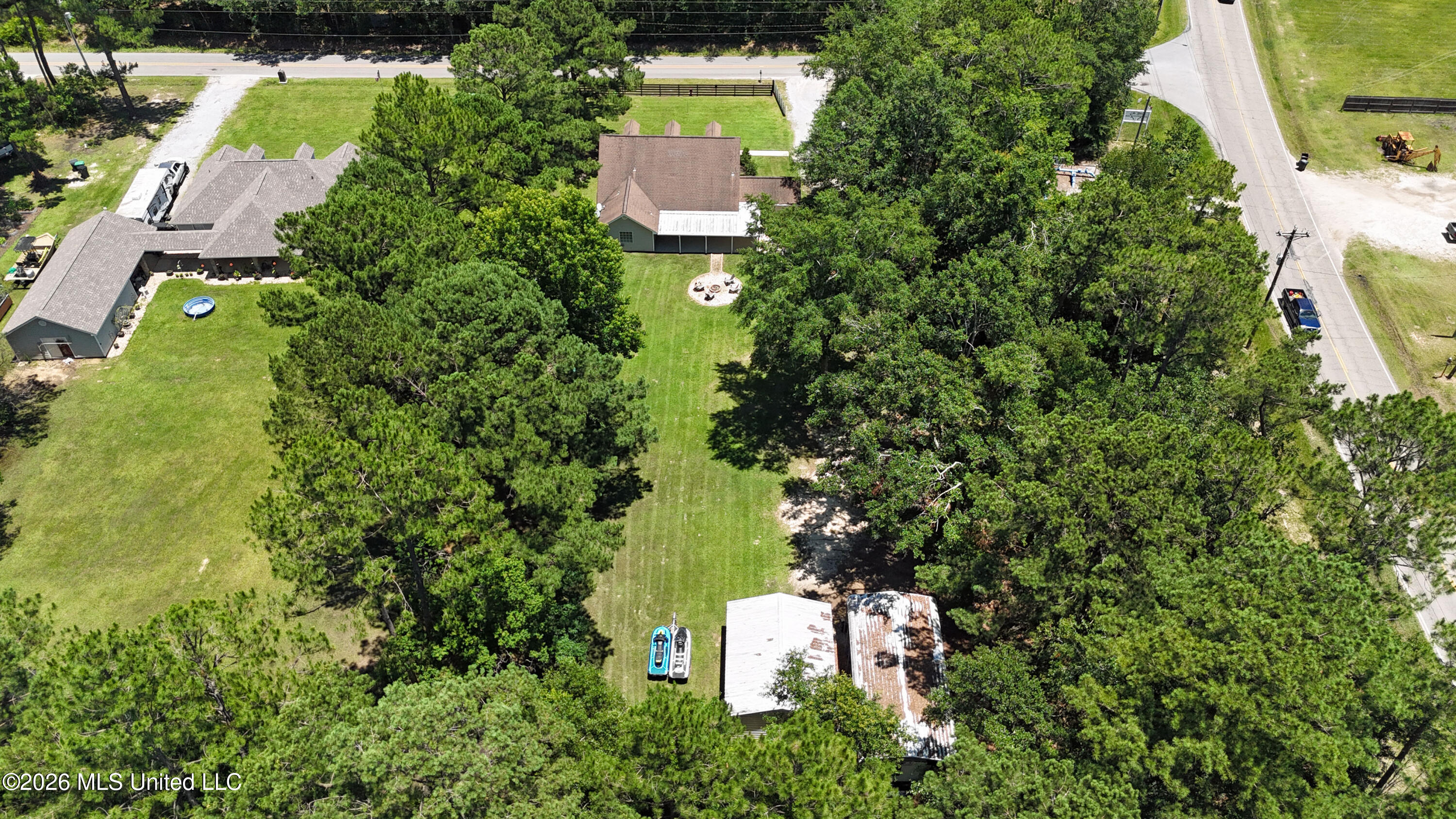 16023 Old Joe Moran Road Kiln, MS 39556 - Photo 33 of 37 Back Aerial
