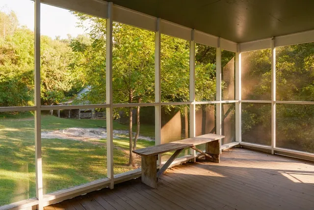 a view of house with ocean view