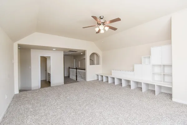 a view of a livingroom with a furniture