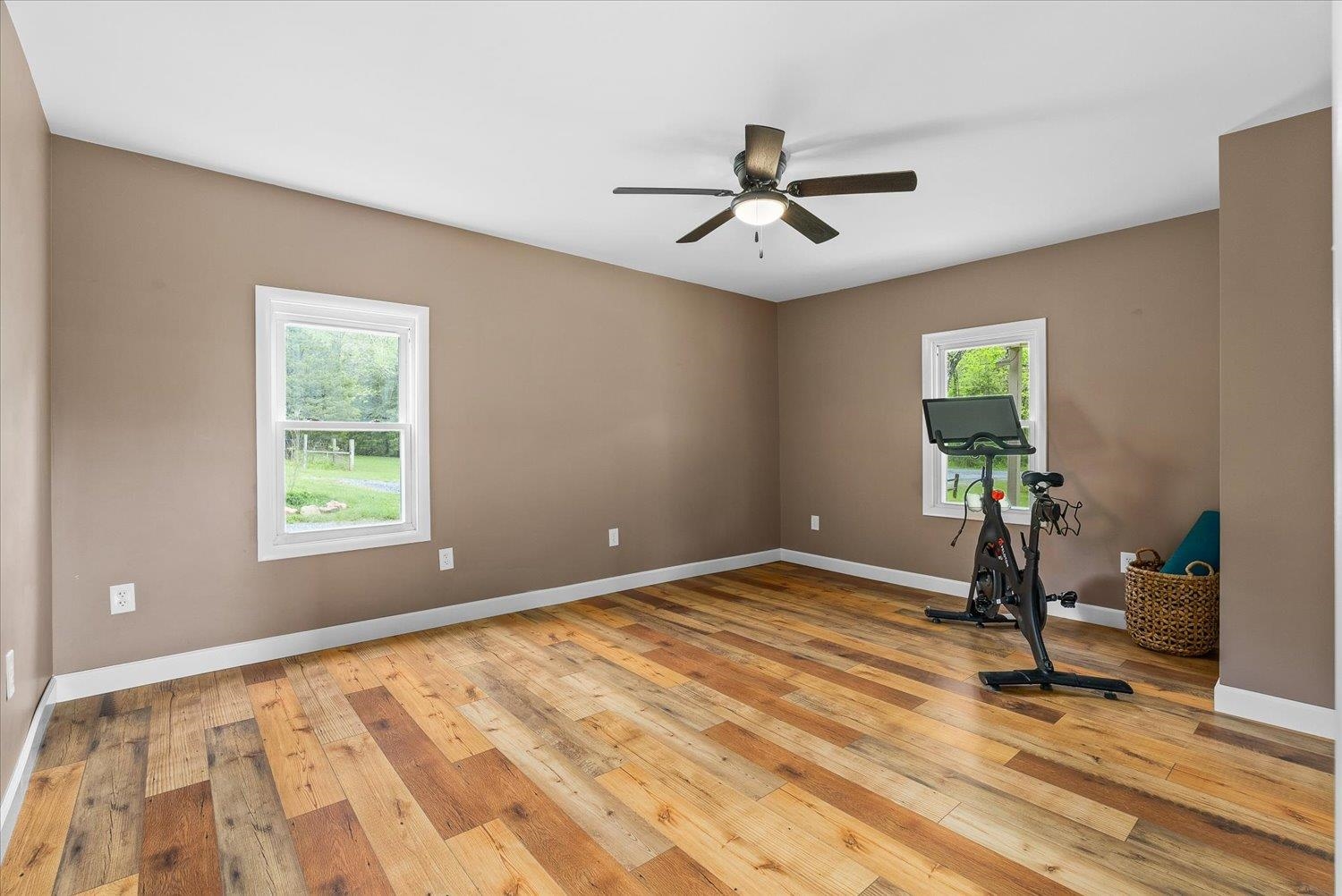 788 Hundley Distillery Road Churchville, VA 24421 - Photo 23 of 56 a view of a livingroom with a window and wooden floor
