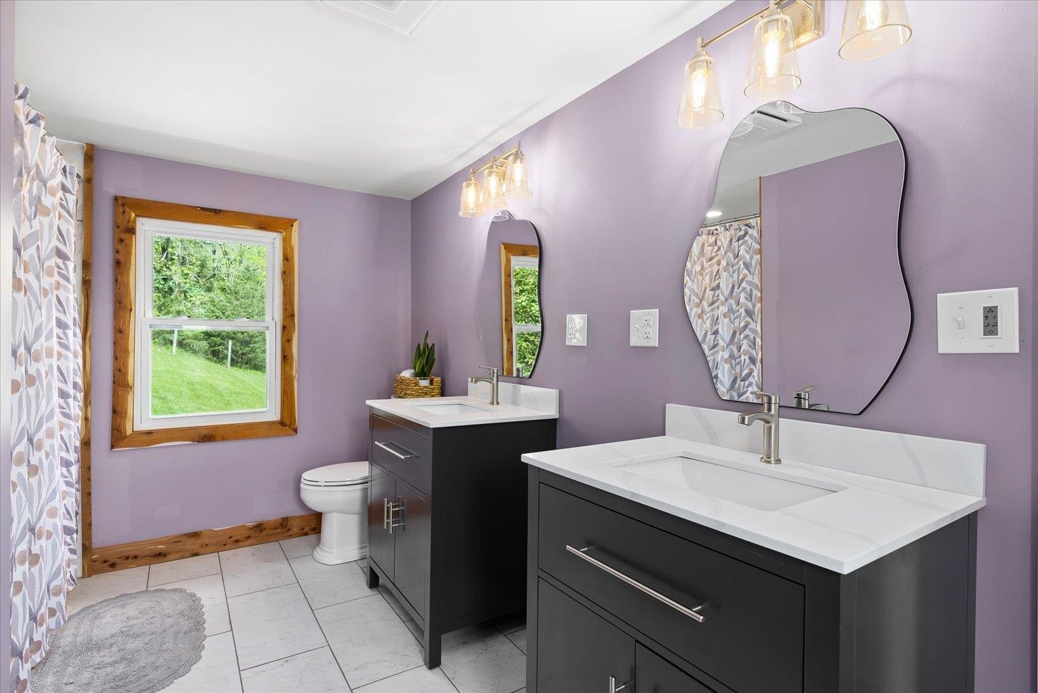 788 Hundley Distillery Road Churchville, VA 24421 - Photo 28 of 56 a bathroom with a sink and a mirror