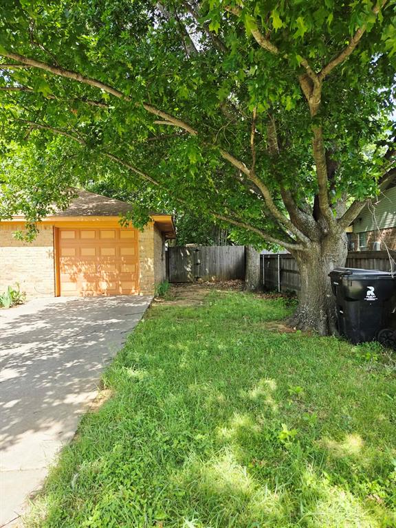 722 South Church Street Pilot Point, TX 76258 - Photo 6 of 37 a view of a house with backyard and a tree