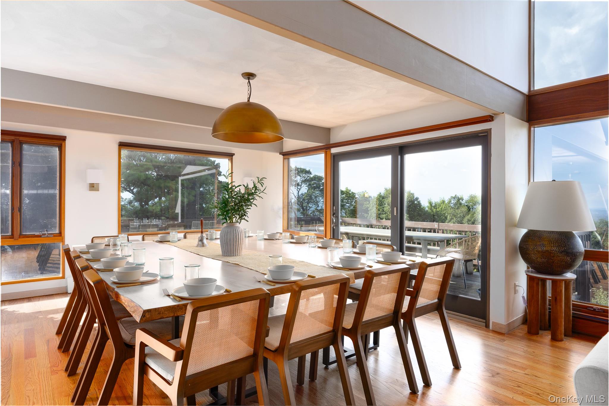 12 Mountain Brook Road Cornwall, NY 12518 - Photo 16 of 50 Dining space featuring light wood-style floors and baseboards