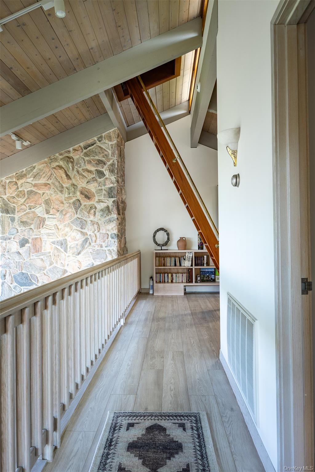 12 Mountain Brook Road Cornwall, NY 12518 - Photo 37 of 50 Hall with wooden ceiling and wood finished floors