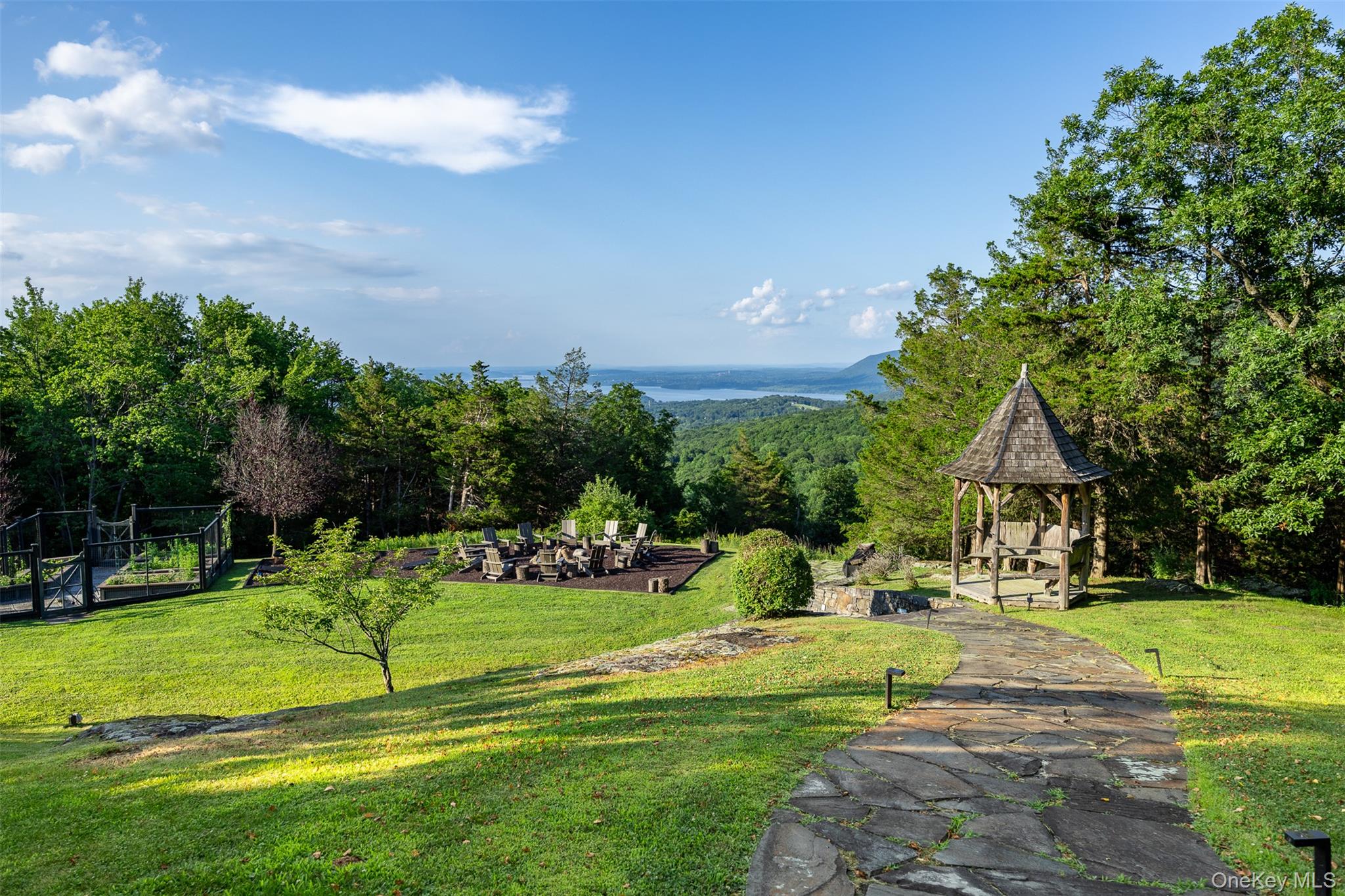 12 Mountain Brook Road Cornwall, NY 12518 - Photo 6 of 50 Surrounding community featuring a gazebo, a yard, and a wooded view
