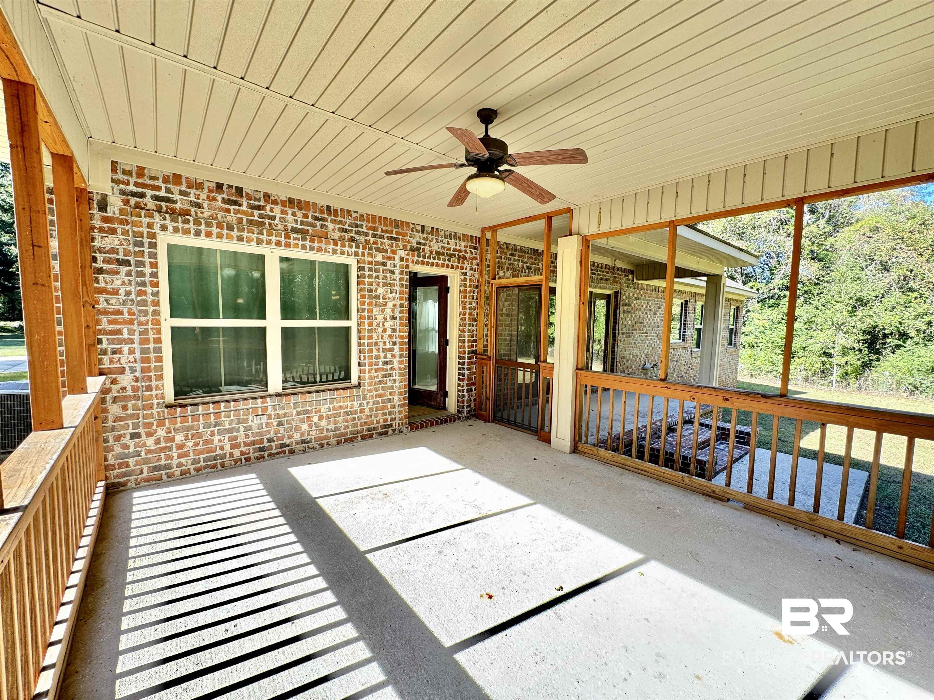 10846 County Road 138 Bay Minette, AL 36507 - Photo 31 of 53 View of patio featuring ceiling fan