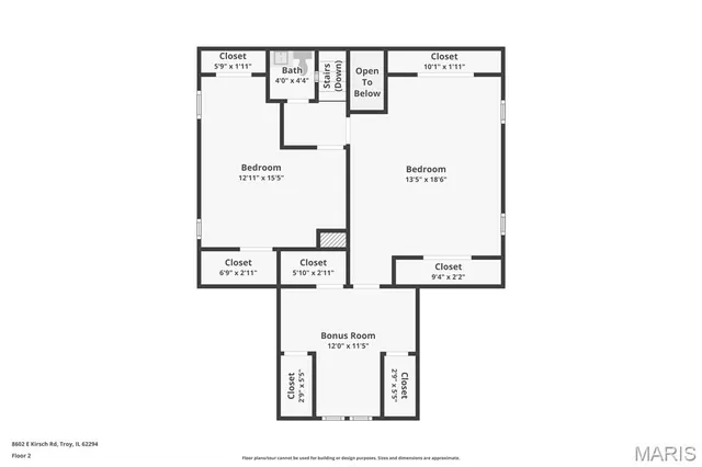 $285,000 | 8602 East Kirsch Road, Troy, IL 62294