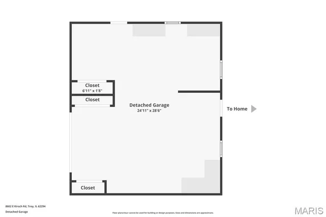 $285,000 | 8602 East Kirsch Road, Troy, IL 62294