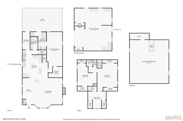 $285,000 | 8602 East Kirsch Road, Troy, IL 62294