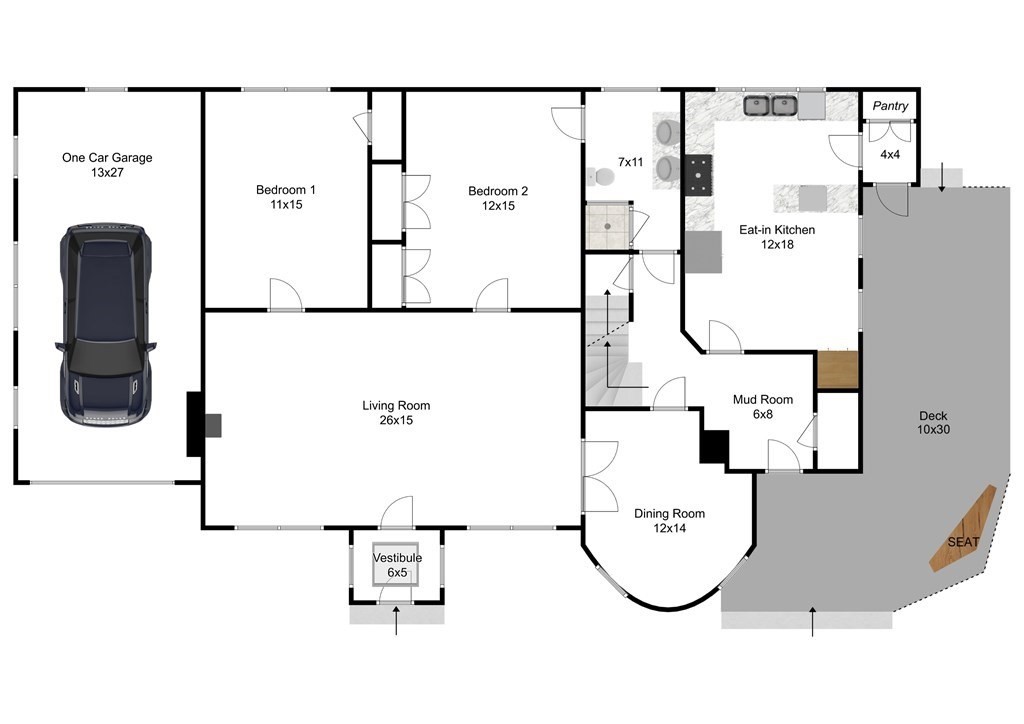 9 Addison Street Arlington, MA 02476 - Photo 39 of 41 a picture of door with a white wall