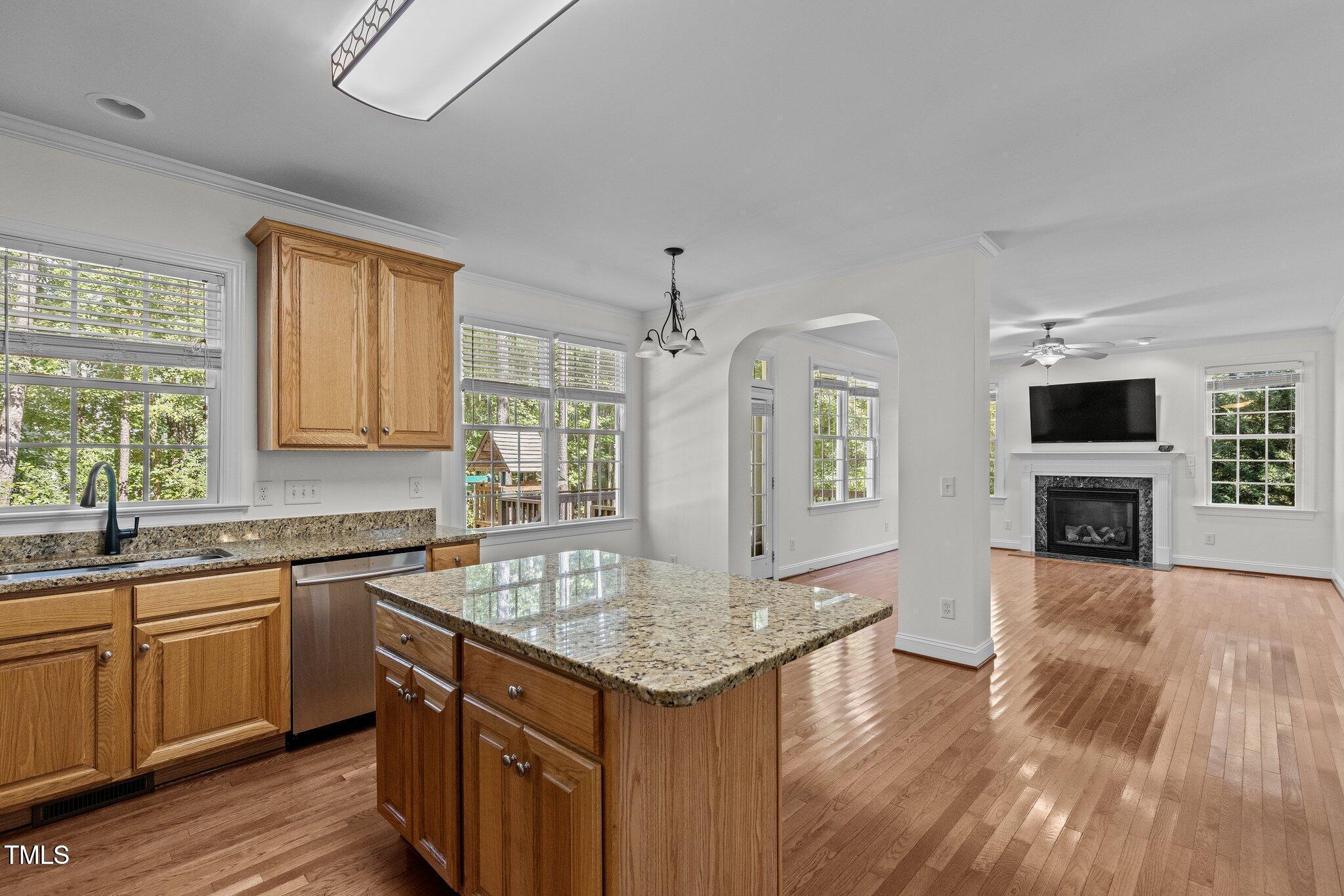 2 Piney Ridge Court Durham, NC 27712 - Photo 18 of 69 2 Piney kitchen via to family