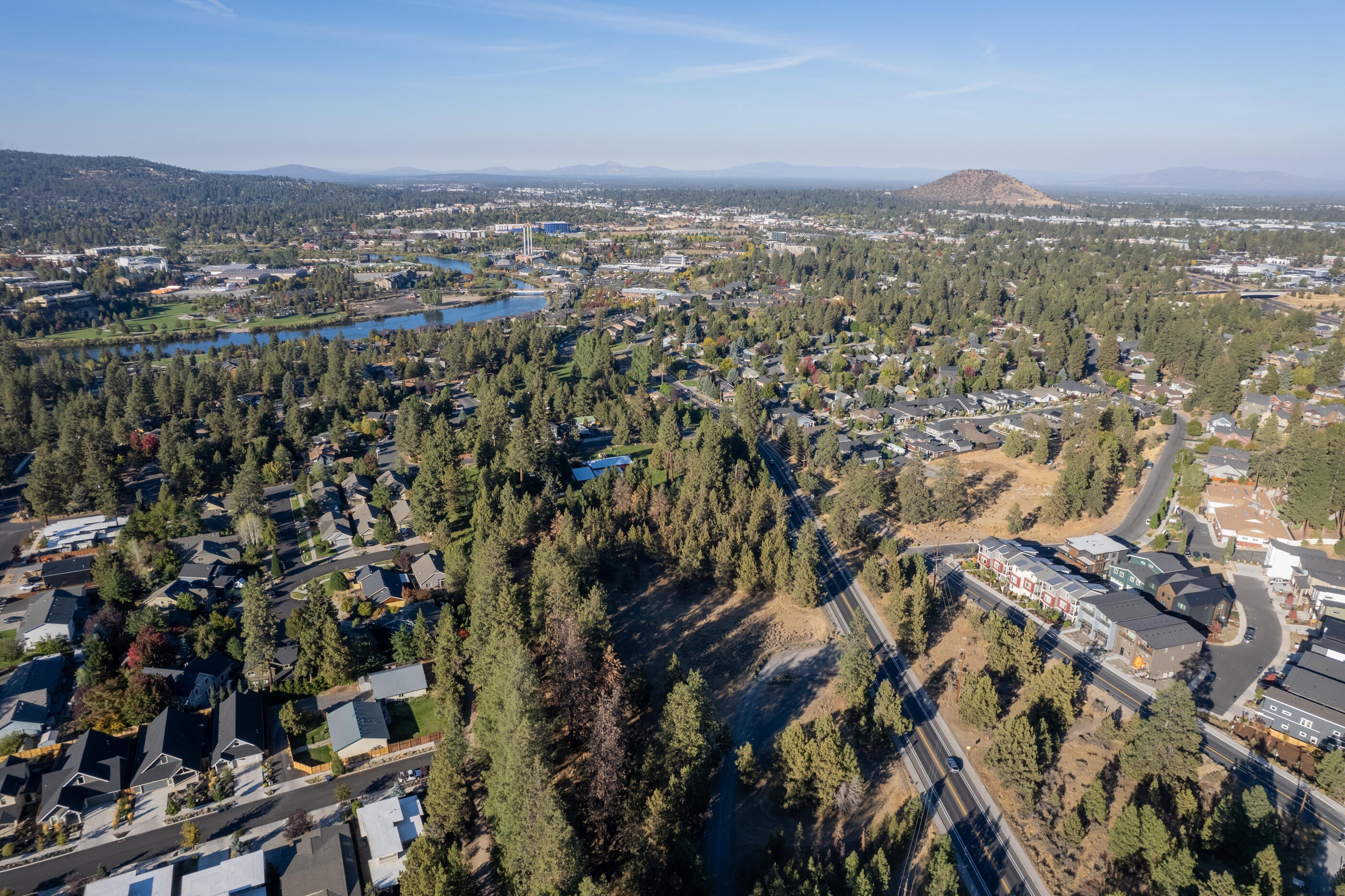 61586 Southwest Blakely Road Bend, OR 97702 - Photo 40 of 40 View of Deschutes River, Pilot Butte and Old Mill District