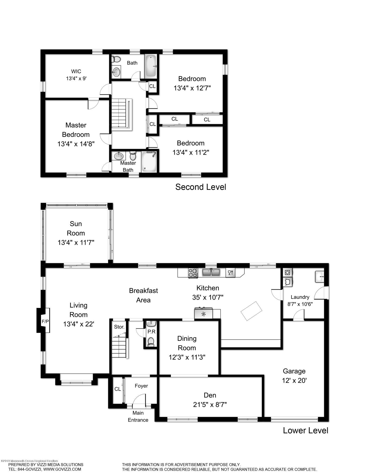 5 Lenape Road Marlboro, NJ 07746 - Photo 24 of 24 5 Lenape Floorplan JPEG