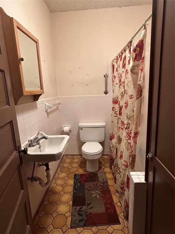 341 West Fm 574 Goldthwaite, TX 76844 - Photo 34 of 40 a bathroom with a sink toilet and mirror