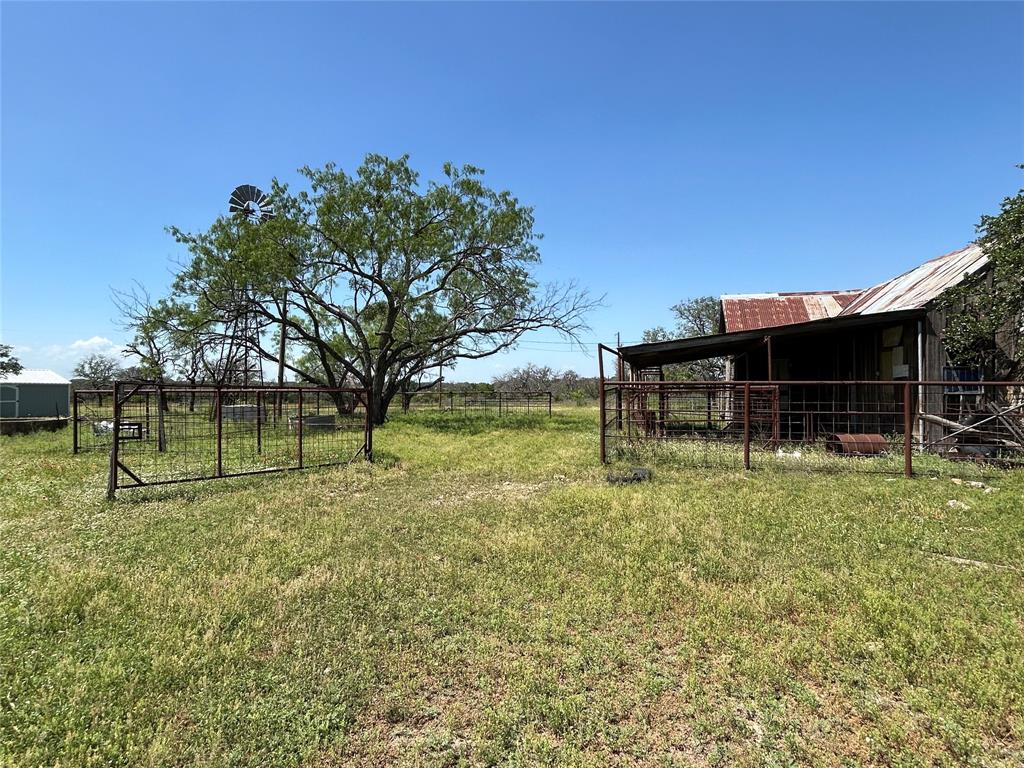 341 West Fm 574 Goldthwaite, TX 76844 - Photo 10 of 40 a backyard of a house with lots of green space