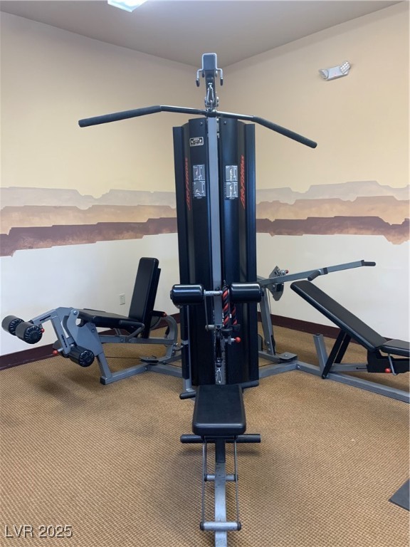 8250 North Grand Canyon Drive, Unit 1158 Las Vegas, NV 89166 - Photo 37 of 40 View of exercise room
