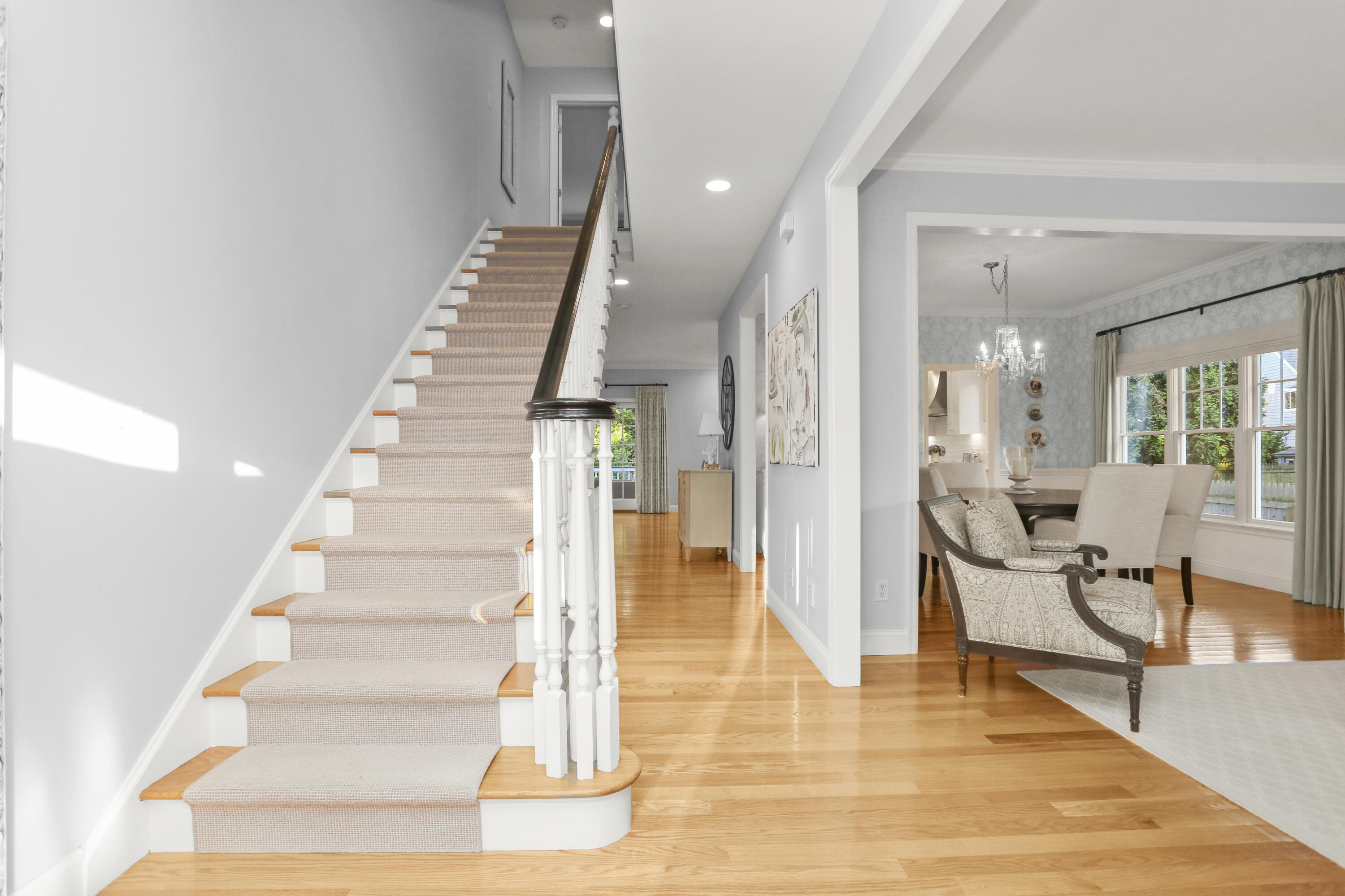 12 Richmond Road Norwalk, CT 06853 - Photo 4 of 40 a view of entryway and hall with wooden floor