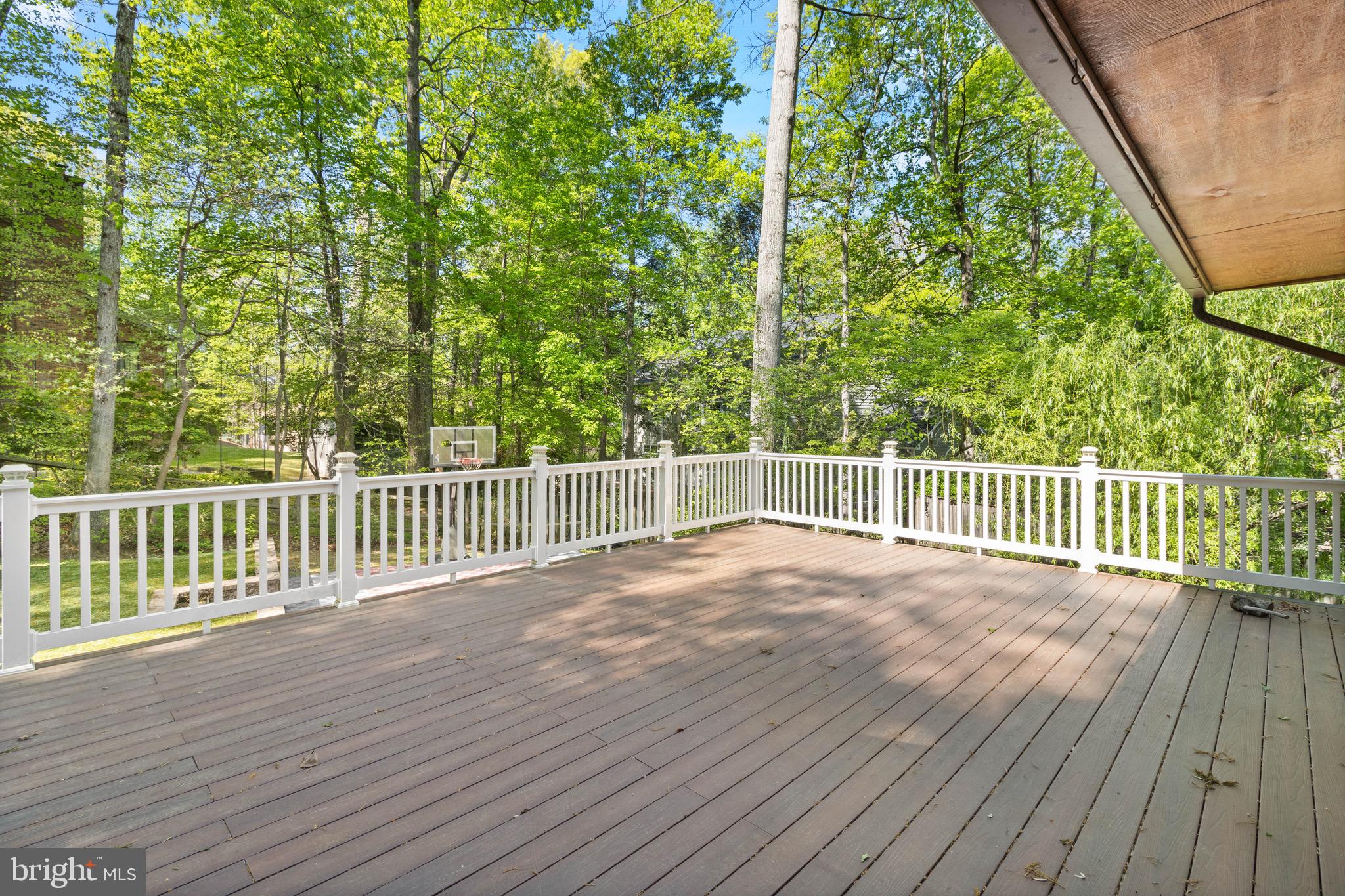 9220 Beech Hill Drive Bethesda, MD 20817 - Photo 48 of 50 a view of a wooden deck