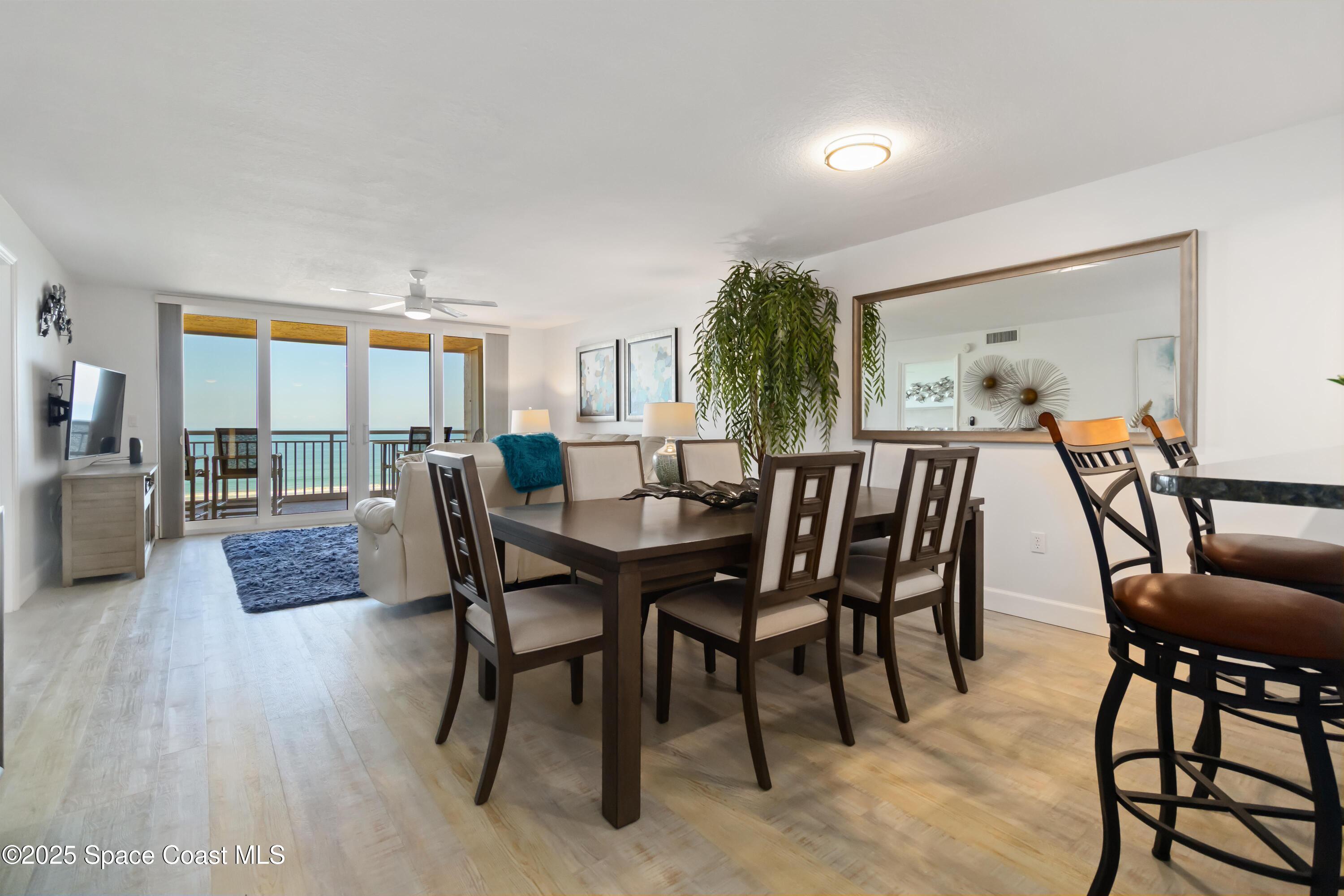 3400 Ocean Beach Boulevard, Unit 610 Cocoa Beach, FL 32931 - Photo 15 of 36 Dining Room