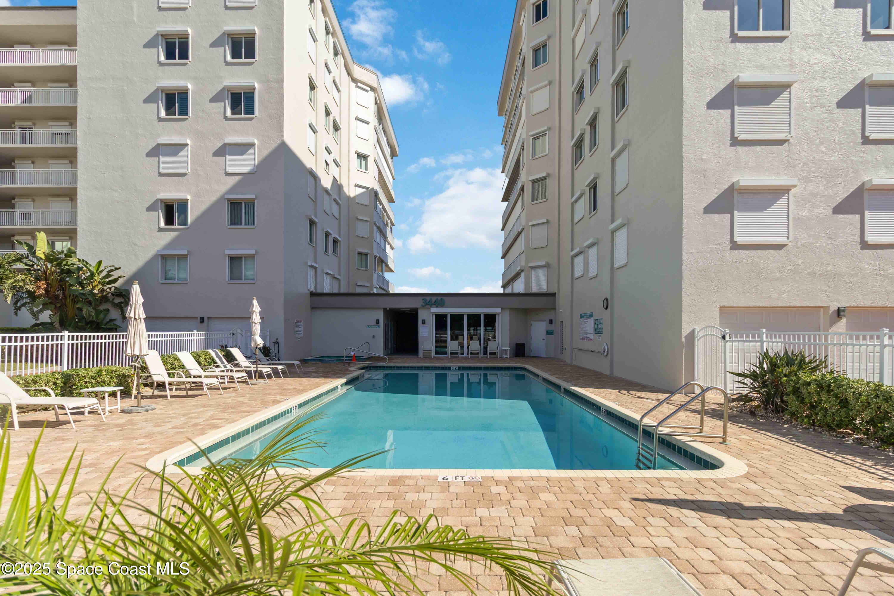 3400 Ocean Beach Boulevard, Unit 610 Cocoa Beach, FL 32931 - Photo 2 of 36 Community Pool