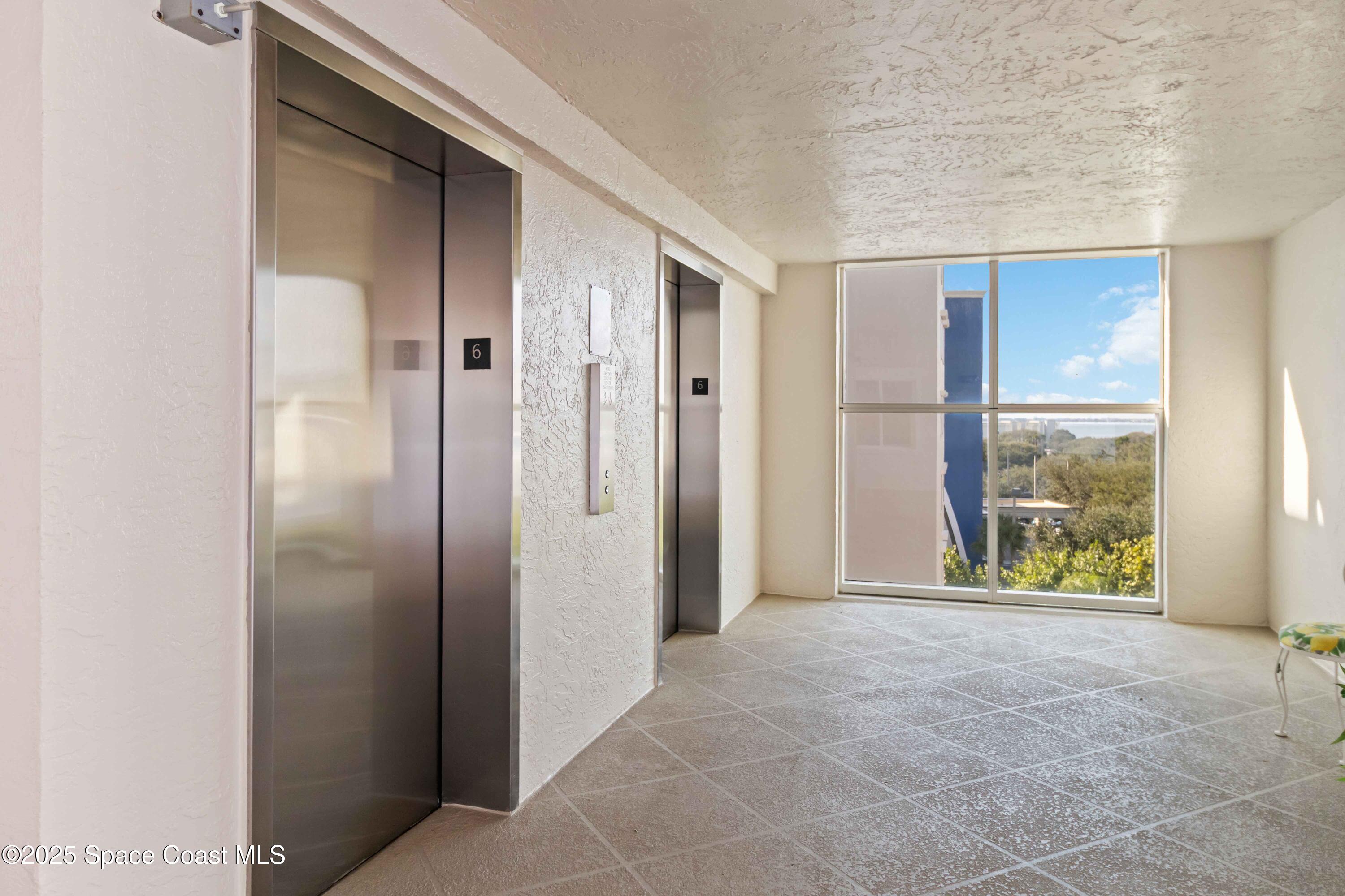 3400 Ocean Beach Boulevard, Unit 610 Cocoa Beach, FL 32931 - Photo 8 of 36 Elevator