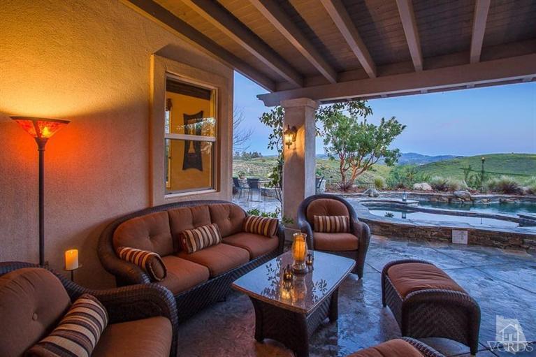 7216 Littler Court Moorpark, CA 93021 - Photo 85 of 92 a outdoor living space with furniture and a potted plant