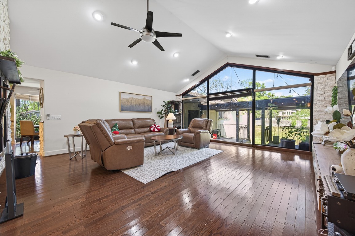 16914 Creeksouth Road Houston, TX 77068 - Photo 24 of 50 a living room with furniture or a wooden floor