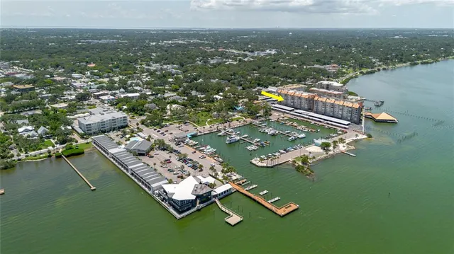 a view of a building with backyard