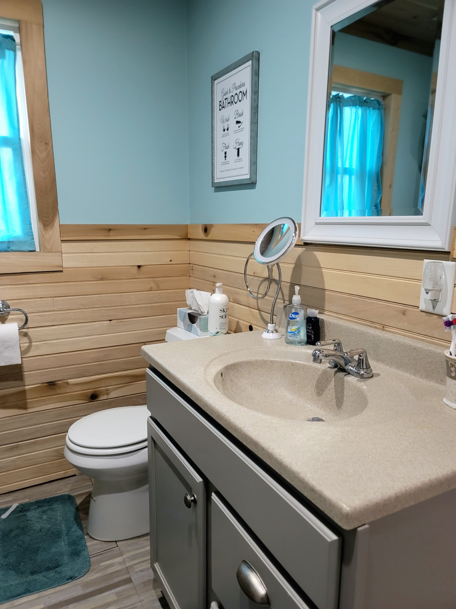 485 Creekside View Lane Decaturville, TN 38329 - Photo 10 of 31 a bathroom with a sink and a toilet