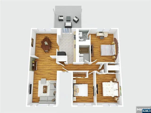 $3,200 | 724 6th Street, Unit 1, Carlstadt, NJ 07072