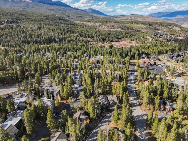 a view of city and mountain