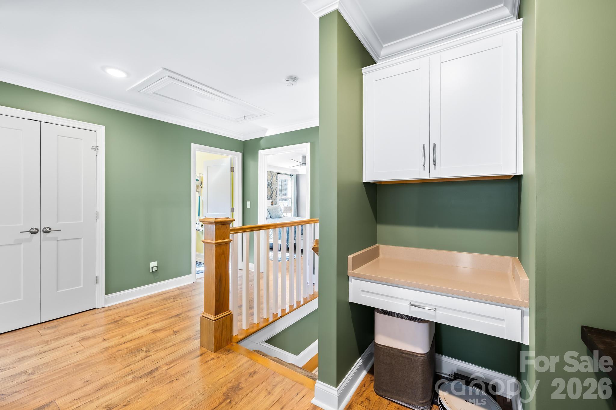 2509 St James Church Road Denver, NC 28037 - Photo 20 of 41 a room with wooden floor pool table and windows