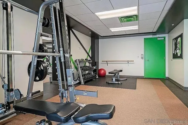 a room with musical instruments