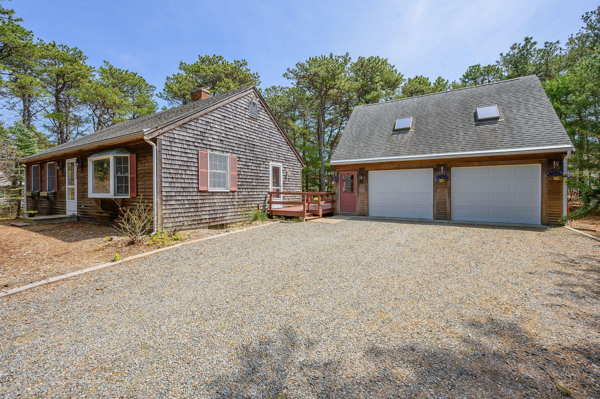 1500 Bridge Road Eastham, MA 02642 - Photo 1 of 41 front view of a house with a yard