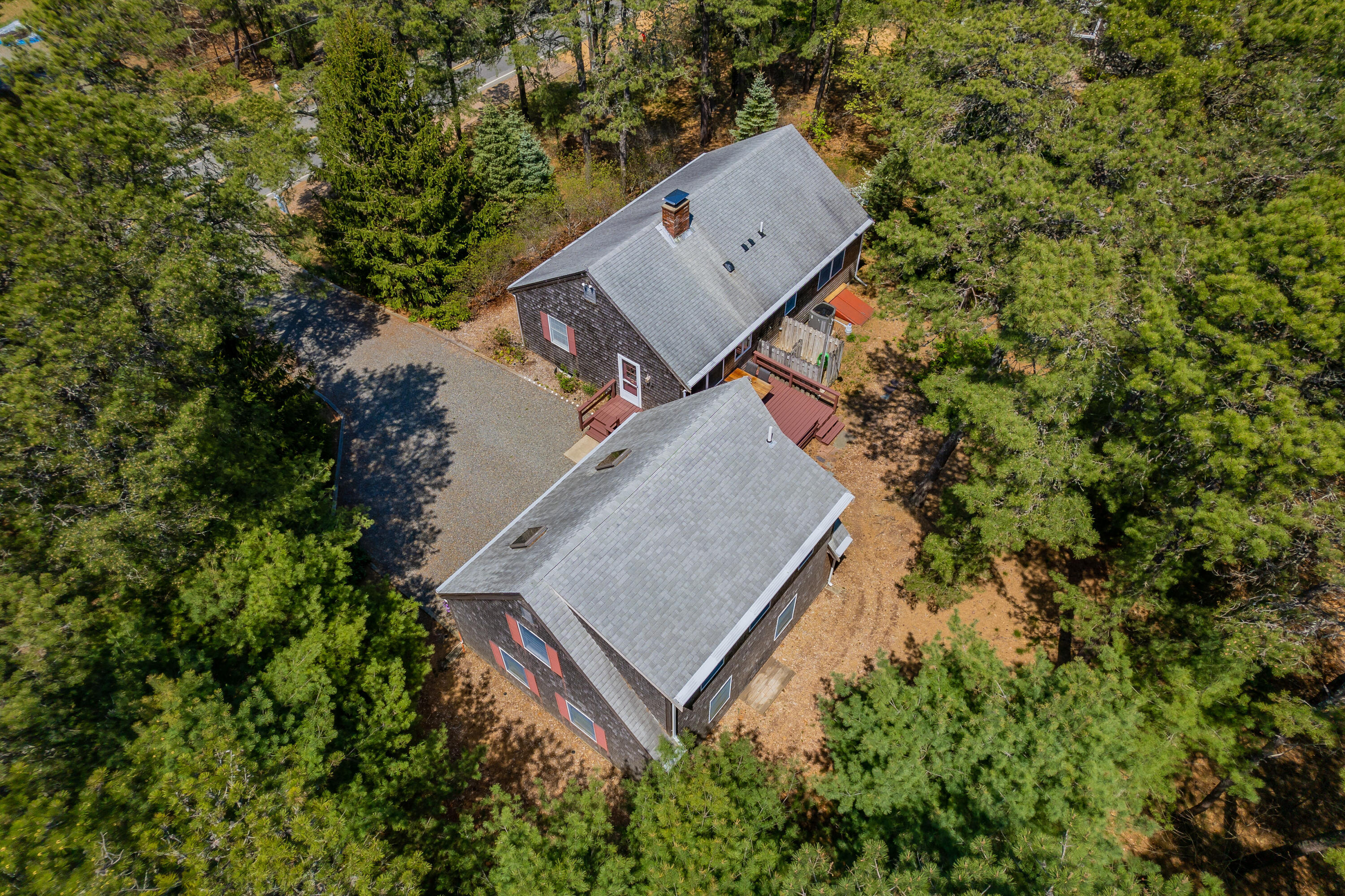 1500 Bridge Road Eastham, MA 02642 - Photo 6 of 41 an aerial view of a house with a yard