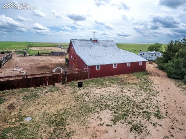 37655 Truckton Road Yoder, CO 80864 - Photo 19 of 27 One of the Oldest and Still Functional Buildings-The Old Red Barn!