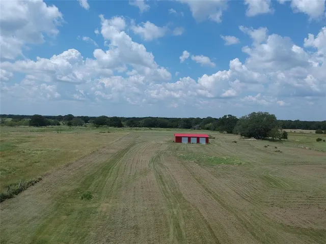a view of outside space and a houses