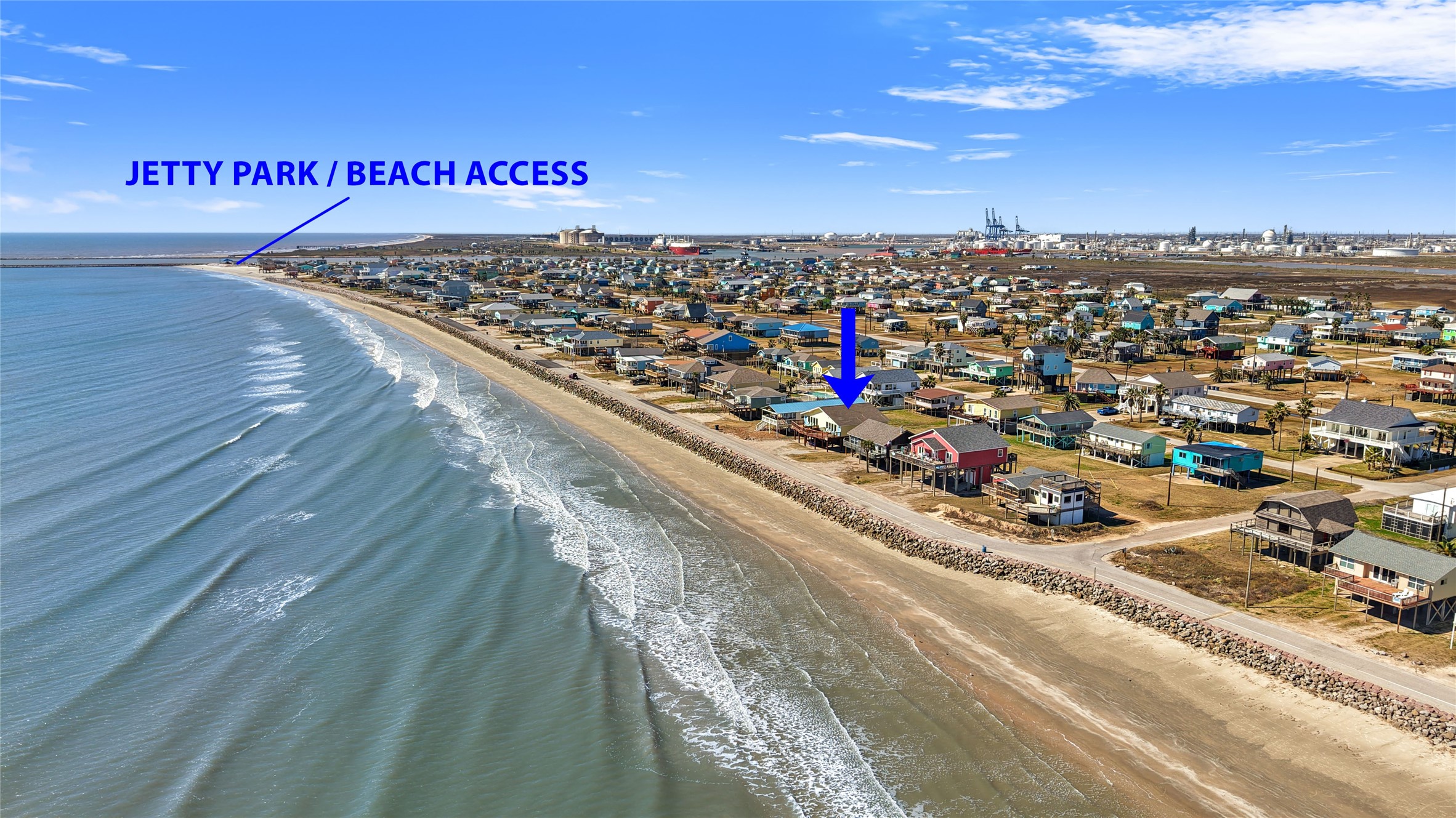 314 Beach Drive Surfside Beach, TX 77541 - Photo 3 of 38 a view of a city