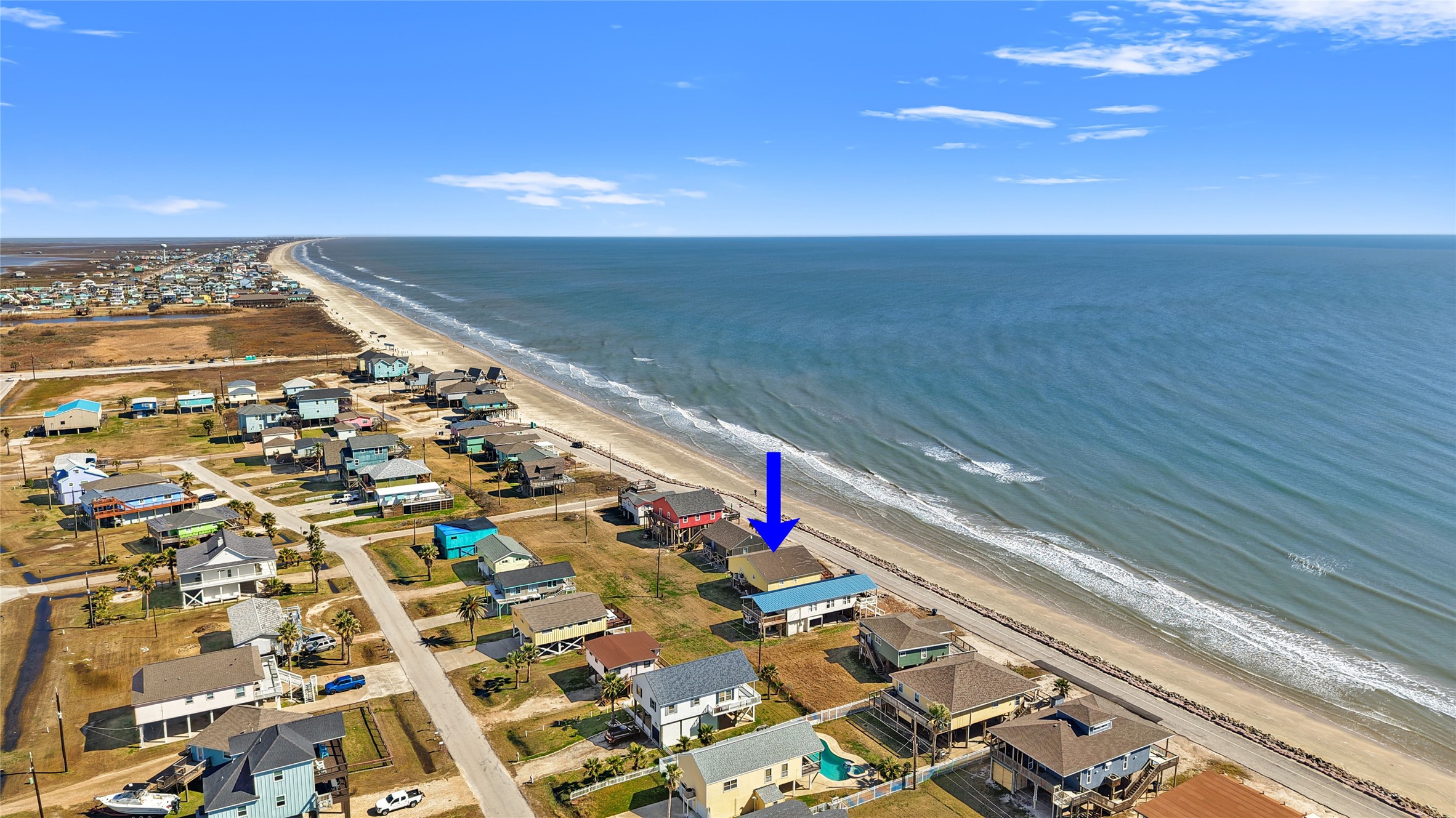 314 Beach Drive Surfside Beach, TX 77541 - Photo 37 of 38 a view of a balcony with an outdoor space