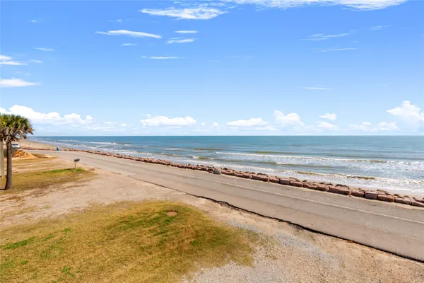 a view of an ocean and beach
