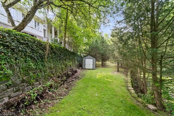 a view of a back yard